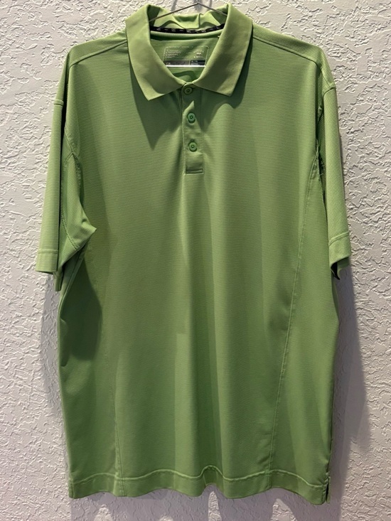 Cutter & Buck Other - Cutter & Buck Men's Lime Green Short-Sleeve Polo